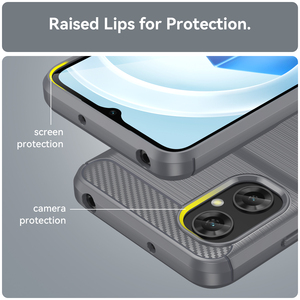 Coque de téléphone portable antichoc en TPU souple en fibre de carbone brossée de haute qualité 2026 pour <span class=keywords><strong>Poco</strong></span> <span class=keywords><strong>M</strong></span> 2 3 4 6 Pro 4G 5G/X <span class=keywords><strong>5</strong></span> 5G - Product Image 5