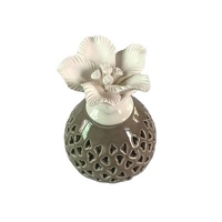 Diffuseur d'air en céramique de fleur, désodorisant pour véhicule, aromathérapie, nouveauté