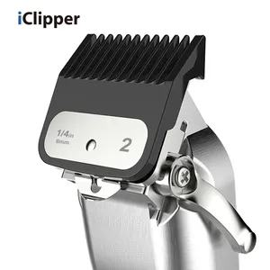 IClipper metal kılavuz tarak saç kesme makası kullanımı taraklar