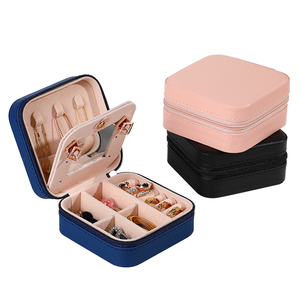 Mini Organizador de <span class=keywords><strong>Joyas</strong></span> Pequeño, Estuche de Viaje <span class=keywords><strong>para</strong></span> <span class=keywords><strong>Joyas</strong></span>, <span class=keywords><strong>Caja</strong></span> <span class=keywords><strong>Organizadora</strong></span> de <span class=keywords><strong>Joyas</strong></span> <span class=keywords><strong>para</strong></span> Viaje - Product Image 1