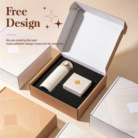 Boîte d'emballage pliable en carton ondulé mat, écologique, en matériaux recyclés, avec logo personnalisé imprimé en usine, pour chaussures et chaussettes