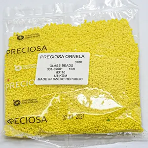 Pronto per la spedizione 10/0 perline di semi di preciosa di colore opaco 250 g/borsa perline di semi cechi per la creazione di gioielli