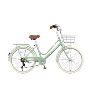 Bicicleta Urbana Icolour de 26 Pulgadas, Multivelocidad, Estilo Retro, para Mujeres y Estudiantes Universitarias - Product Image 5
