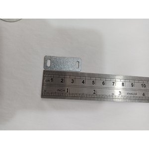 Stainless Steel <b>Metal</b> Gasket Double Hole 50mm X 30mm For DIY Bag Hardware Accessory - Product Image 2