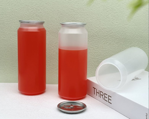 Pp Rõ Ràng Rỗng 250Ml 330Ml 500Ml Sữa Nước Trái Cây Nước Soda Cola Nước Giải Khát Nhựa Lon Với Dễ Dàng Mở Nắp Đậy - Product Image 6