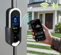 Chargeur EV portable de haute qualité 32A 22kW EVSE avec prise de type 2 pour véhicule électrique, recharge intelligente AC à domicile avec application Wifi