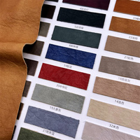 1.1mm d'épaisseur recyclé PU Faux cuir écologique canapé cuir synthétique Pu microfibre cuir végétalien pour meubles