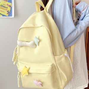Japanese Style Backpack For Girls 14 In Water Resistant School Education Preppy Cute Star Animal Pattern - Product Image 4