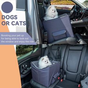 Pet Lookout Safety Seat <strong>Dog</strong> Booster <strong>Car</strong> Seat Portable Pet <strong>Bed</strong> Travel <strong>Dog</strong> <strong>Bed</strong> with Customized Logo - Product Image 5
