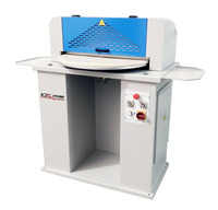 Machine de fusion rotative semi-automatique Kezhi pour le processus de fusing des doublures supérieures de chaussures – Machine de fabrication de chaussures
