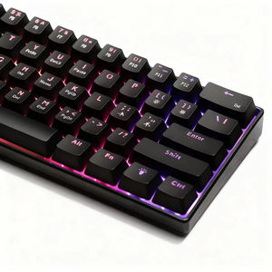 Teclado Mecánico con Cable en Stock, Logotipo Personalizado, Iluminación LED Mixta, Anti-Ghosting, Diseño 60% para Laptop y PC - Product Image 4