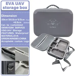 תיק אחסון eva DJI תיבת אחסון מזל""ט eva תיק אחסון דיגיטלי חיצוני