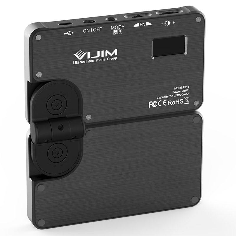 VIJIM R316 Foldable RGB Video Light 【公式通販】