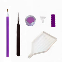 H-107 Eternal Art Kit Pittura Diamante 5D Fai da Te - Design Colomba della Pace Mondiale, Tela Ecologica, Diamanti Rotondi/Quadrati, Decorazione Murale per la Casa