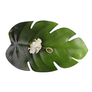 IN STOCK Waterproof Larger Size EVA Green Monster Leaf <strong>Placemat</strong>, <strong>Table</strong> <strong>Runner</strong> - Product Image 4
