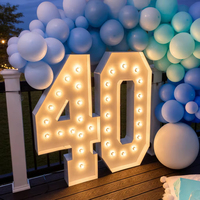 Lettres lumineuses LED personnalisées Mr & Mrs, enseigne à ampoules pour mariage, fête, banquet, événement, décoration de fond photo intérieur