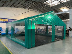 Tente de voiture gonflable portable en PVC - Abri imperméable et coupe-vent pour une utilisation en extérieur et en intérieur - Product Image 3