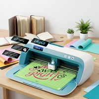 Plotter de Corte Likcut S41, Cortadora de Vinilo con Pantalla Inteligente y Flujo de Trabajo Inalámbrico Estable para Manualidades