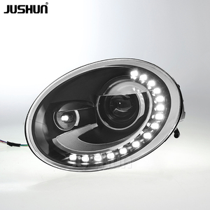 Faros Delanteros LED JUSHUN para VW Beetle 2013-2020, Diseño Actualizado en Forma de Lágrima, Lente de Proyector LED para Automóvil, Conexión Plug and Play - Product Image 2