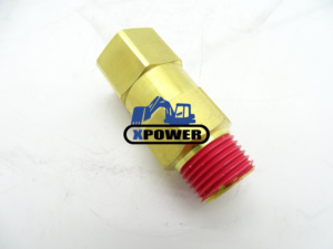 Vanne de contrôle de frein 8M3368 8M-3368 pour système hydraulique de moteur diesel 815B 120G 140G, vanne unidirectionnelle 1/2-14 NPT - Product Image 2