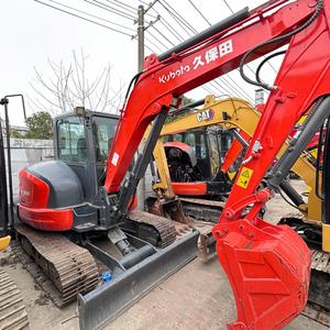 Meilleur prix, haute qualité, excavatrice d'occasion Kubota 165 de 6 tonnes fabriquée au Japon, prix bas, faible nombre d'heures de travail, à vendre - Product Image 1