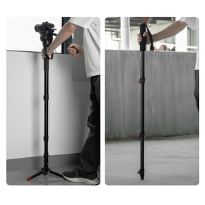 Pro nhôm <span class=keywords><strong>Monopod</strong></span> với cơ sở bàn đạp - Product Image 6