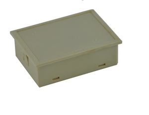 Carcasa de ABS con Pantalla LCD Gris Claro y Opción de Ventana para Electrónica e Instrumentos - Product Image 1