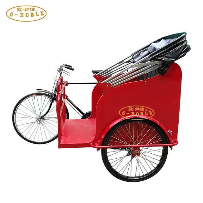 Chinese tradition rickshaw tricycle passenger car human pedal tricycle bicycle