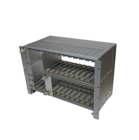 Kit de sous-rack Schroff EuropacPRO 19 pouces RDEKONO pour backplane non blindé, blindé, 3U, 245/285/345 mm