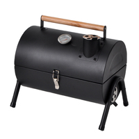 SEJR – Grill à charbon Portable pour l'extérieur, Mini Barbecue, fumoir