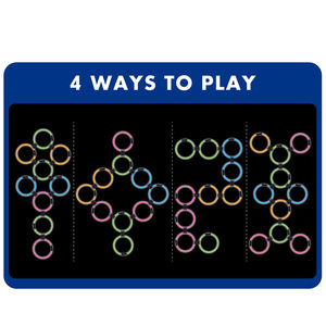 Jeu de Hopscotch LED Lumineux dans l'Obscurité et Ensemble 2-en-1 de Lancer de Sacs de Haricots pour Enfants, Jouet de Jeu Sensoriel Actif pour l'Extérieur et l'Intérieur, Vente en Gros et Stock en Vrac - Product Image 4