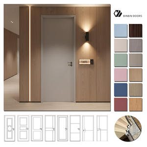 Porte composite insonorisée IKN Nusantara Green, peinture écologique à base d'eau, triple étanchéité, isolation phonique 55 dB, taille et couleur personnalisées - Product Image 1