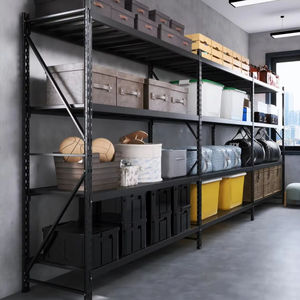 गेराज गोदाम के लिए अलमारियों को अनुकूलित औद्योगिक स्टील धातु भंडारण स्टैकिंग रैक समायोज्य प्रकाश शुल्क - Product Image 6