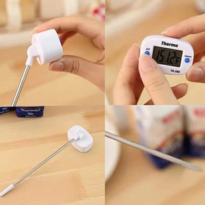 JTW เครื่องวัดอุณหภูมิอาหารดิจิตอล TA-288 หัววัดโลหะครัวทำอาหารนมน้ำน้ำมันเครื่องมือวัดอุณหภูมิ - Product Image 2
