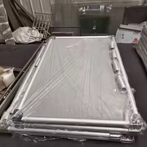 Lit pour chien robuste et facile à nettoyer pour l'élevage vétérinaire, fournitures professionnelles pour chenil commercial, lit surélevé en maille PVC pour chenil - Product Image 3
