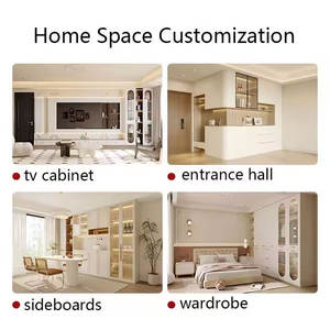 Ensemble <span class=keywords><strong>de</strong></span> Meubles <span class=keywords><strong>de</strong></span> Cuisine Complets Personnalisés Prêts à Assembler, Fabriqués en Usine à Foshan, Chine - Product Image 5