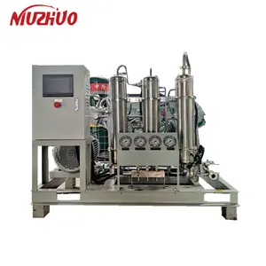 NUZHUO pabrik barang populer 200 Bar oksigen Nitrogen Booster kompresor O2 N2 CO2 Ar mesin pengisi