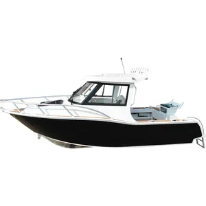 CE 21ft 6.25m Australia design deep-V welded aluminum speedy fishing boat with hardtop