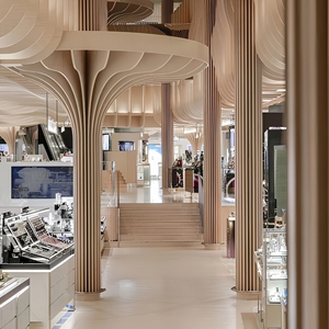 Panneaux de plafond décoratifs intérieurs modernes en aluminium sur mesure pour villas et hôtels - Product Image 3