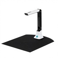 Microscopio Digital USB con Enfoque Automático, Escáner de Documentos Portátil, Sensor CMOS, Resolución 2592x1944, Velocidad de Escaneo de 1s, LED