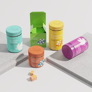 <span class=keywords><strong>2025</strong></span> nóng Bán kích thước khác nhau PP Pet nhựa <span class=keywords><strong>Jar</strong></span> cấp thực phẩm childproof Gummy bổ sung lọ với con dấu an toàn cho trái cây khô thực phẩm - Product Image 5