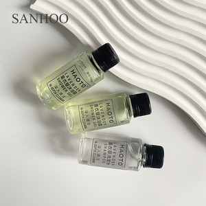 SANHOO Hôtel Fourniture Jetable En Gros <span class=keywords><strong>Pas</strong></span> <span class=keywords><strong>Cher</strong></span> Salle De Bains Hôtel Articles De Toilette Shampooing et Après-shampooing Hôtel De Luxe Commodités - Product Image 4