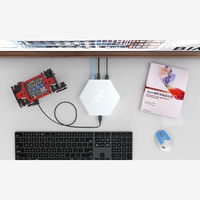 Mini Computadora Potente para Virtualización Ligera y Uso de Oficina, AMD Ryzen 7 PRO 8845HS, 32GB+1TB, PC Ultracompacto