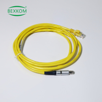 Connecteur de refroidissement liquide pour centre de données, étanche IP68, en laiton plaqué or, isolateur PEEK, verrouillage par poussée-tirage, OEM personnalisé, Chine