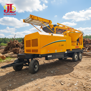 Broyeur mobile robuste de 15 <span class=keywords><strong>à</strong></span> 50 TPH pour racines d'arbres, biomasse et déchets de <span class=keywords><strong>bois</strong></span> - Product Image 2