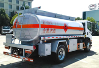 Camión Cisterna de Combustible Móvil Personalizado de Fábrica, Camión de Reabastecimiento de Combustible para Transporte de Carga Pequeña