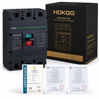 Disjoncteur à boîtier moulé (MCCB) 630A 3P 4P CA 400/415/500/690V 50kA 80kA 100kA, Vente directe usine, Certifié ISO 9001, MOQ flexible