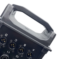 Boîtier de scène multicouche XLR 16 canaux personnalisé avec câble audio serpent de 30 m pour microphone et équipement de studio