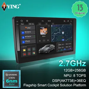 Phổ 7870 Navigator 9/10 inch Android 13 Car DVD Player Car GPS <span class=keywords><strong>navigation</strong></span> đài phát thanh 8 core 2.7GHz 2K npu 8 Tops 6 Nm euv - Product Image 2