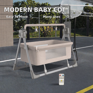 Cuna Portátil Multifuncional Moderna de Acero Inoxidable para Bebés, Uso en Dormitorio, Grado Hospitalario, Interior y Exterior, Venta al Por Mayor - Product Image 2